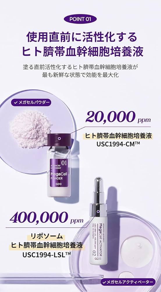 Amazon | GD11 アドバンスドラボ MegaCellリフティングアンプル